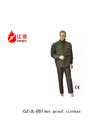 Hot proof clothes