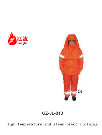 High temperature and steam proof clothing