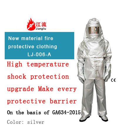 New material fire protective clothing