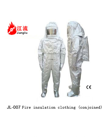 Fire insulation clothing (conjoined)