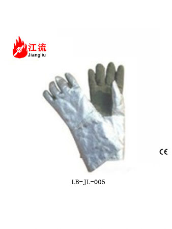 Aluminum box heat protective gloves